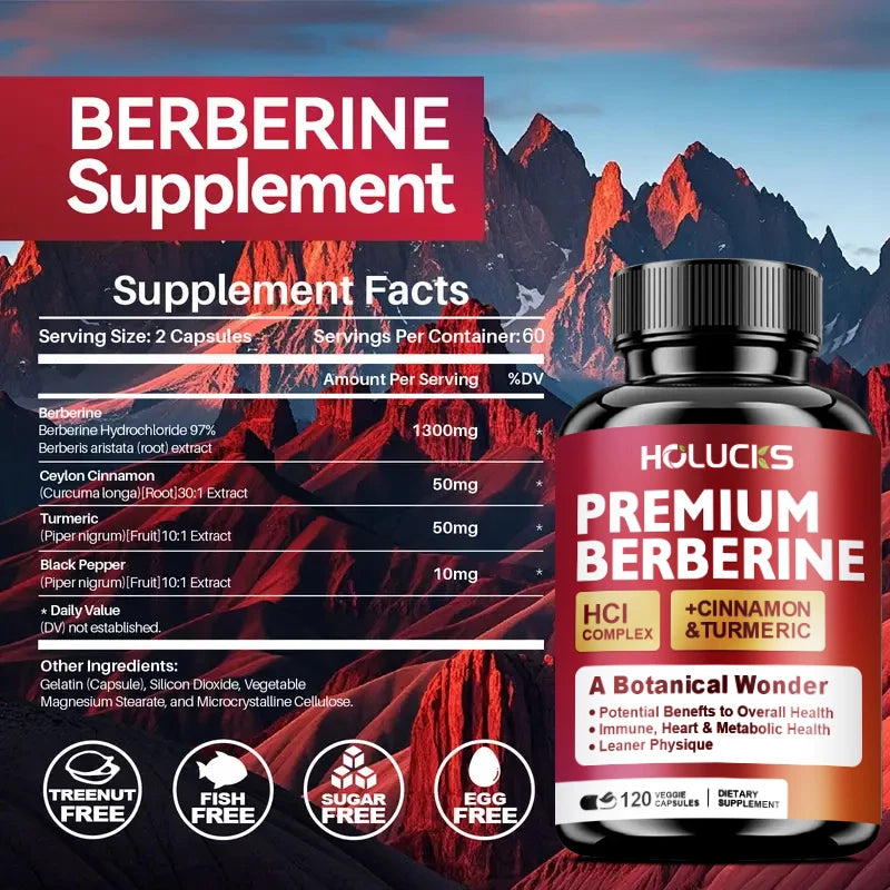 Premium Berberine HCl Complex