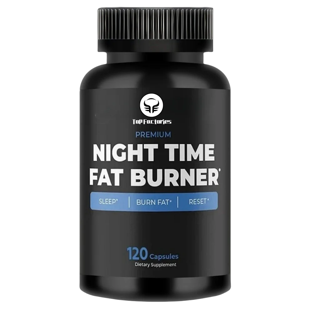 Nighttime Fat Shreds Supplement for Weight Loss Supports Abdominal Fat Burning Carbohydrate Blocker While Sleeping
