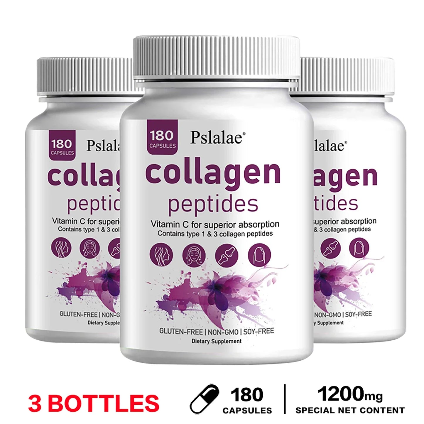 Collagen Peptides - Anti-Aging, Hair, Skin, Nails, Digestion and Joint Support, Made in The USA