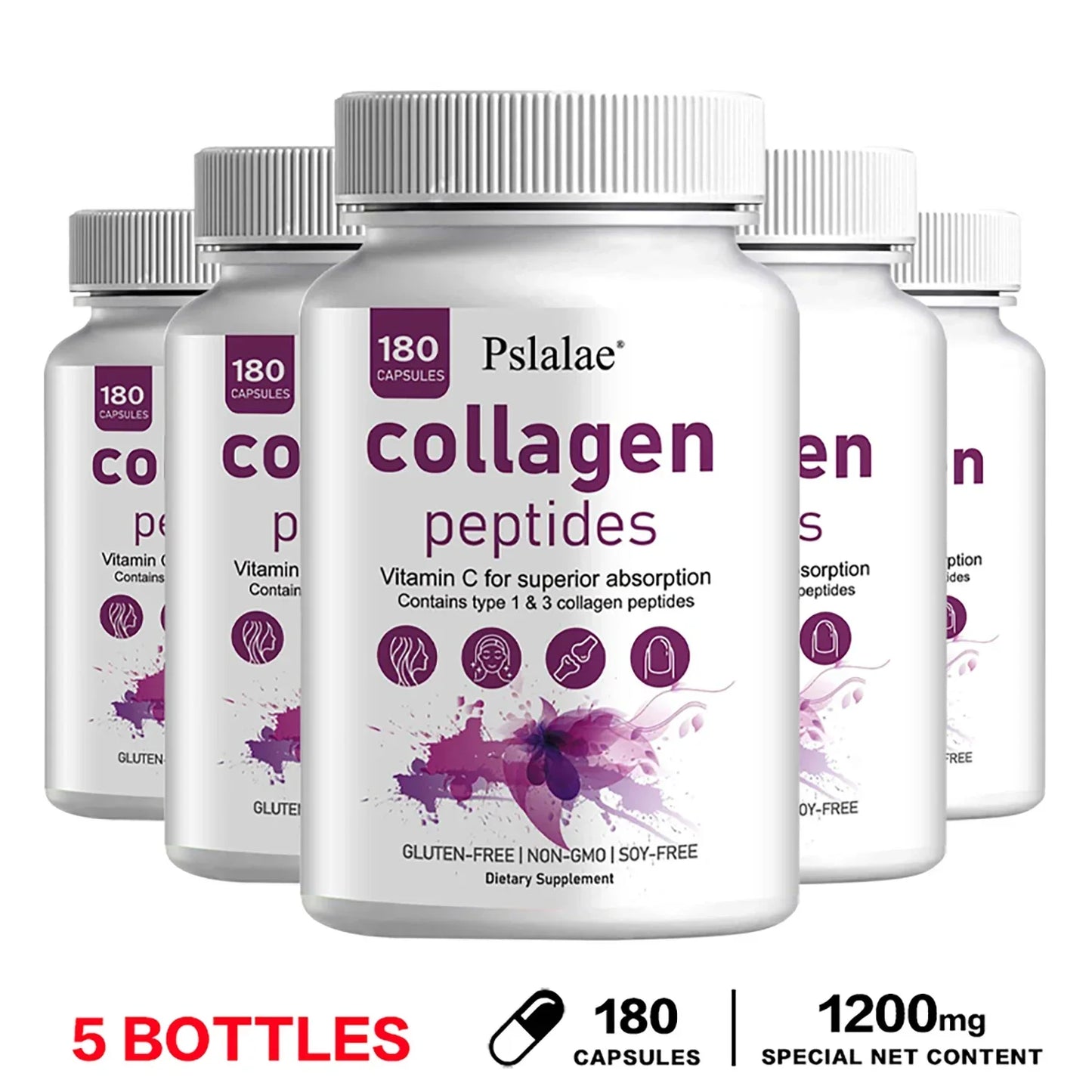Collagen Peptides - Anti-Aging, Hair, Skin, Nails, Digestion and Joint Support, Made in The USA